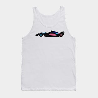 Pink and Blue 2024 Livery Tank Top